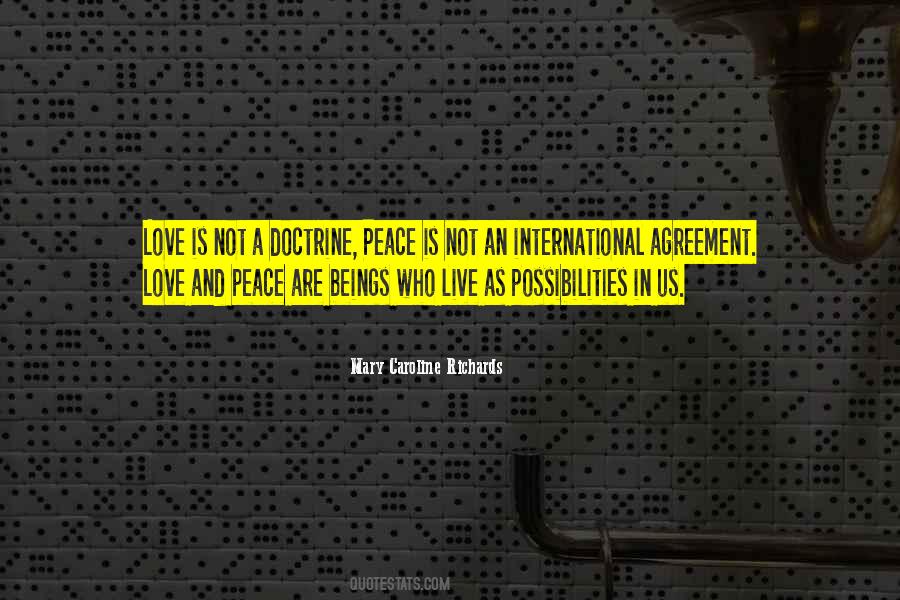 Peace Live In Quotes #212376