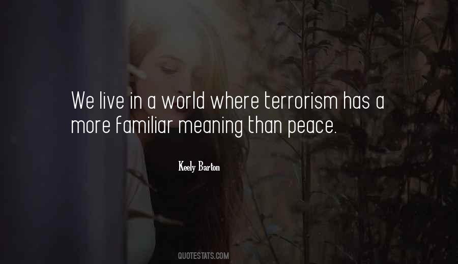 Peace Live In Quotes #220455