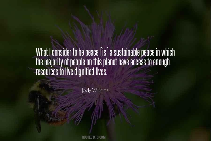 Peace Live In Quotes #421281