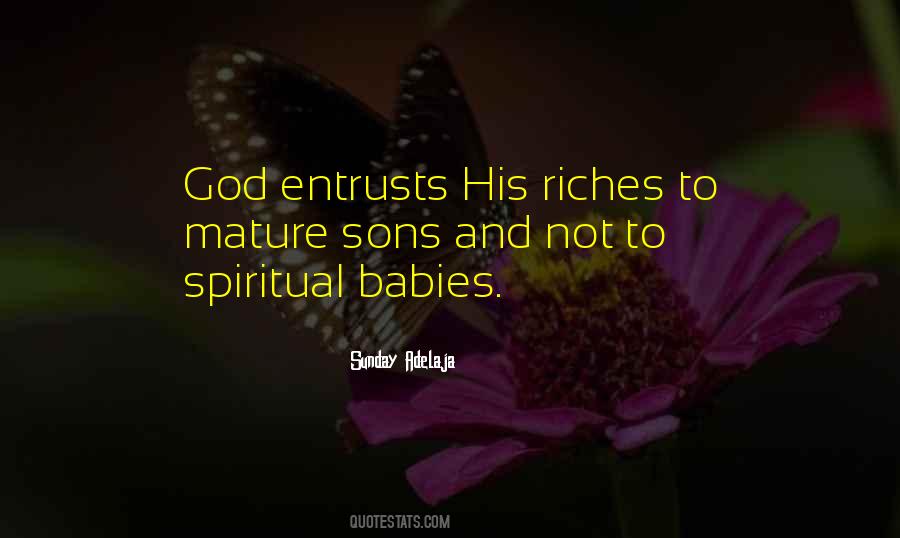 Quotes About Spiritual Riches #1758253