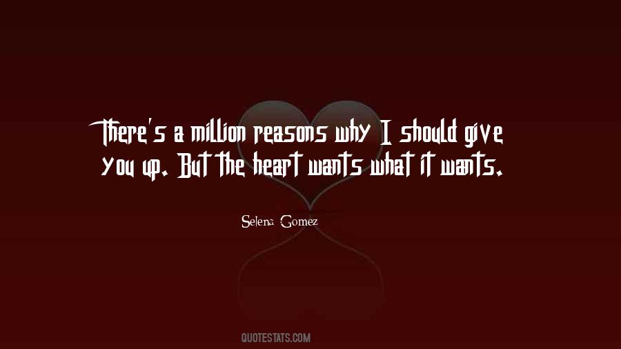 Million Reasons Quotes #1221974