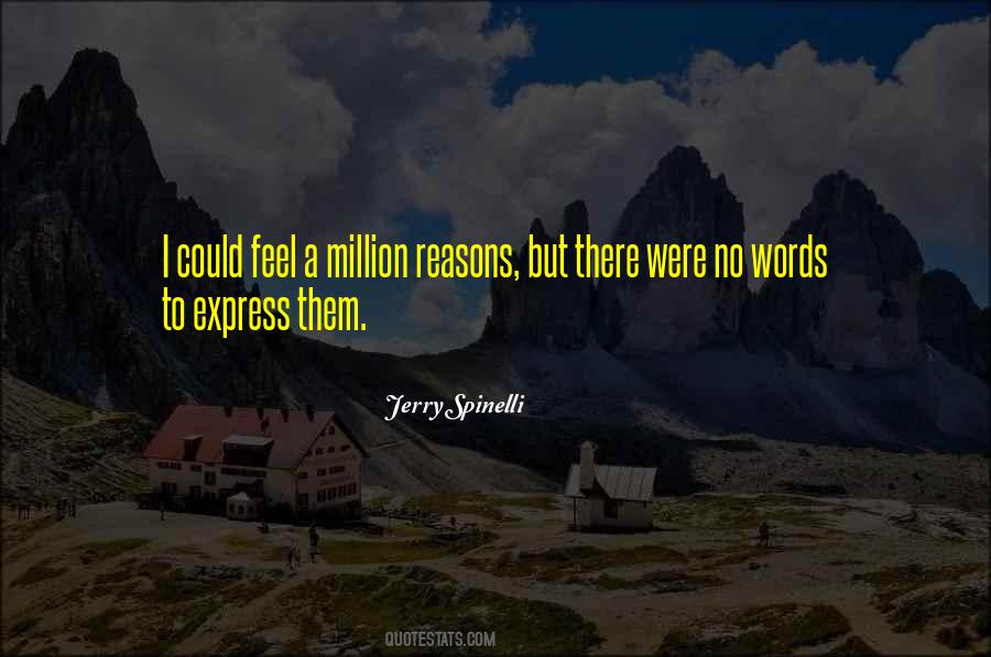 Million Reasons Quotes #745045