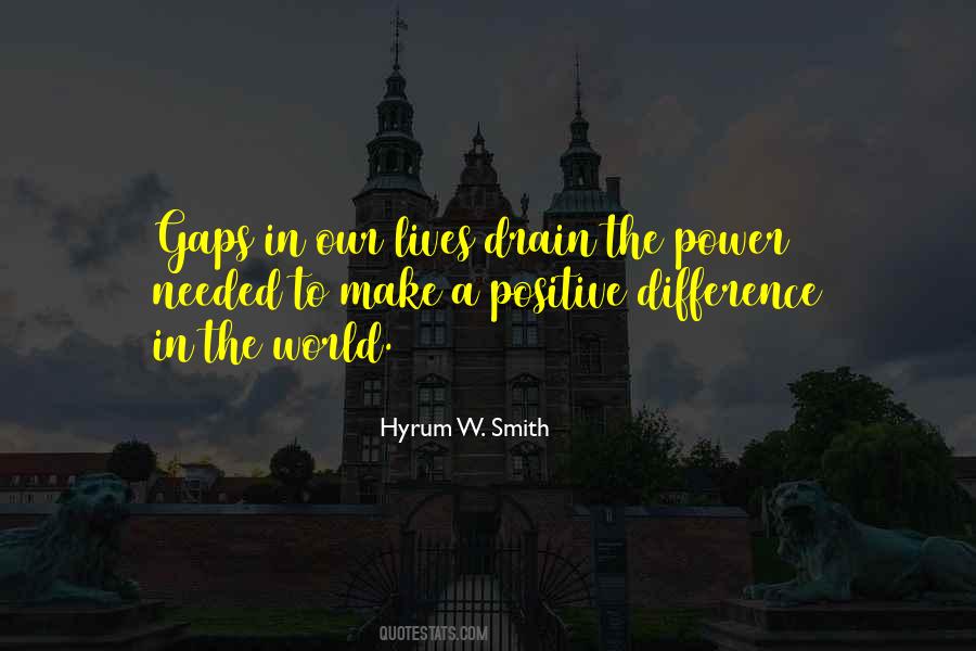 Difference In The World Quotes #614486