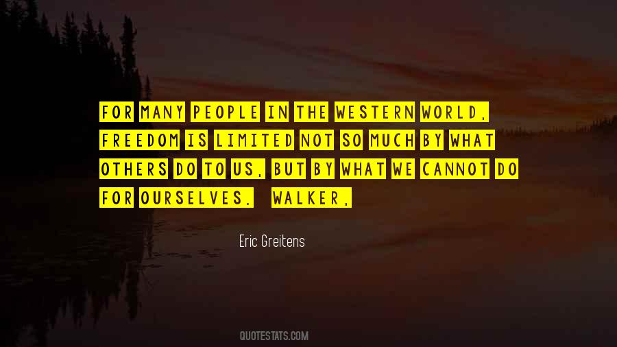Quotes About Western World #565034