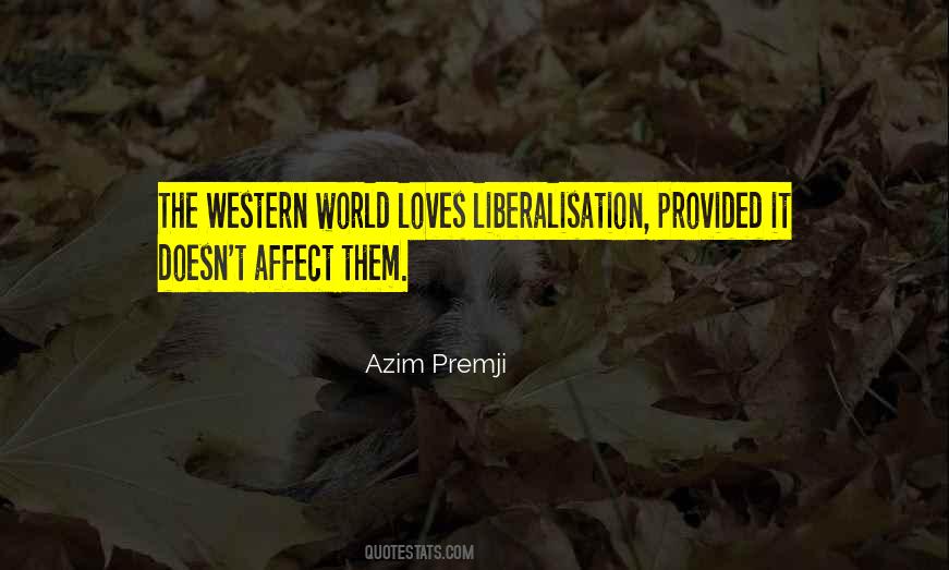 Quotes About Western World #660018