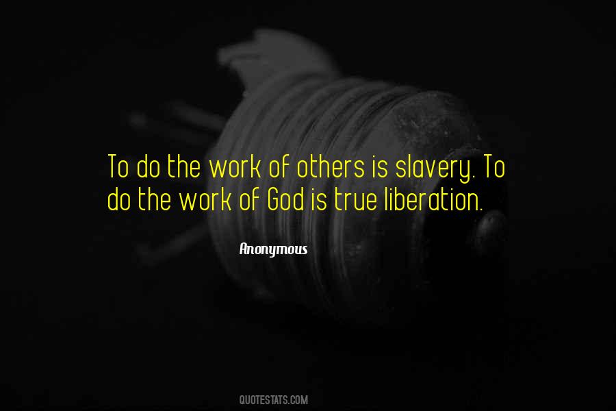 God Liberation Quotes #1721590