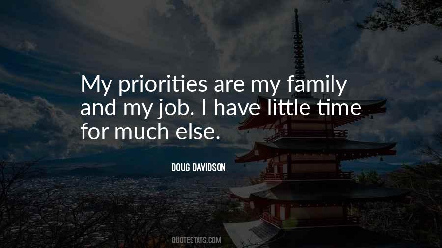 Quotes About Priorities And Time #1455034