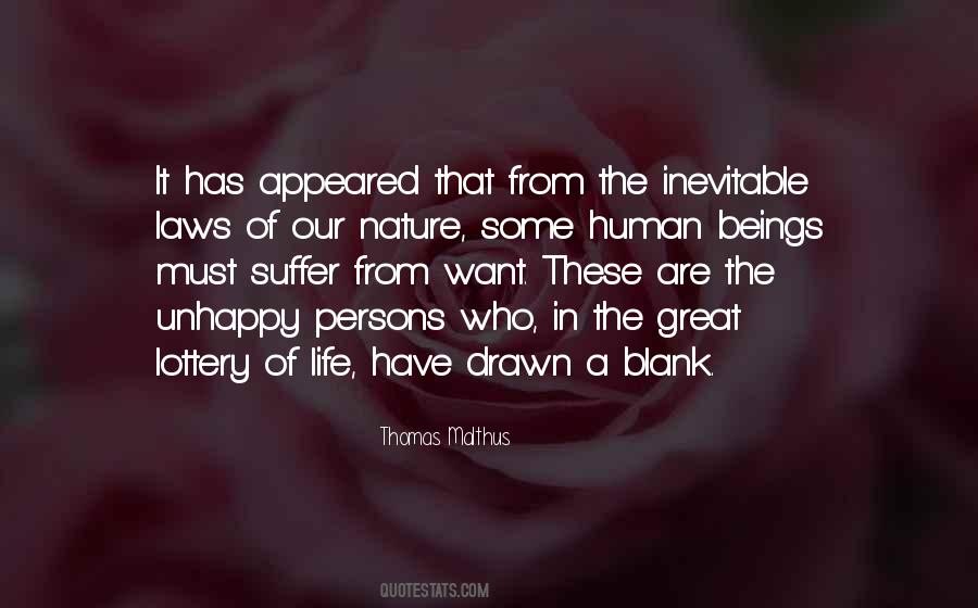 Inevitable Law Of Life Quotes #1696234