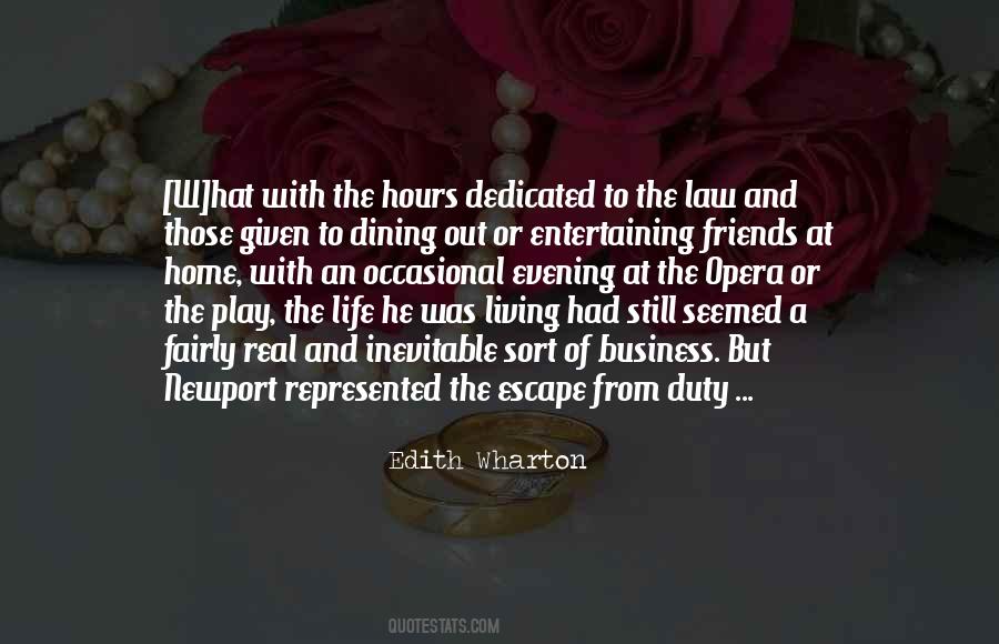 Inevitable Law Of Life Quotes #1725762