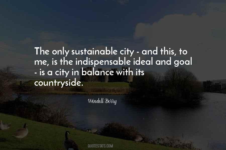 Quotes About Sustainable Cities #1008858
