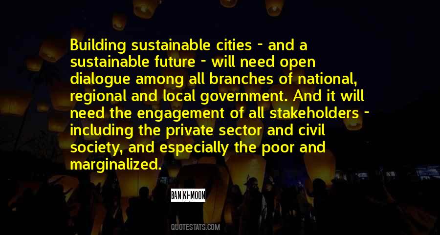 Quotes About Sustainable Cities #753505