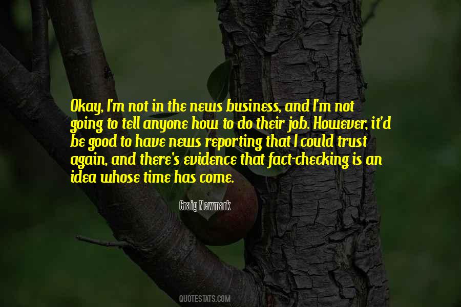 Quotes About Reporting News #931761