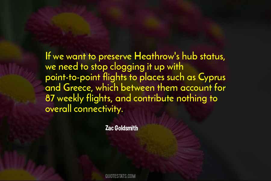 Quotes About Heathrow #1487458