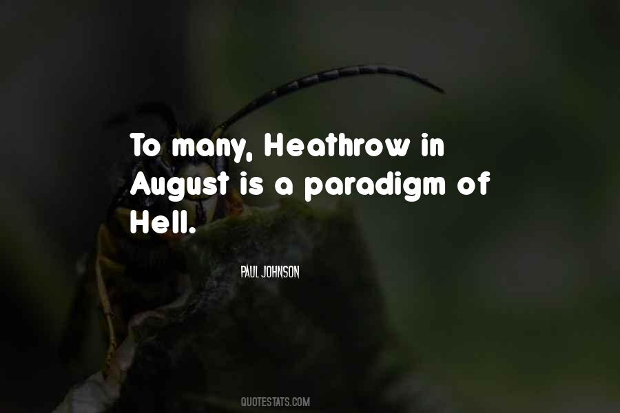Quotes About Heathrow #1755907