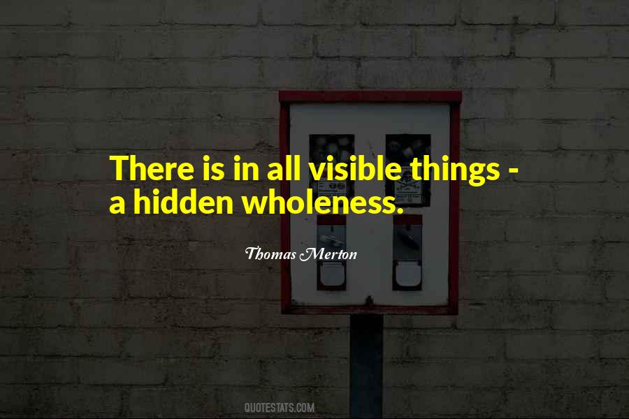 Hidden Wholeness Quotes #934607