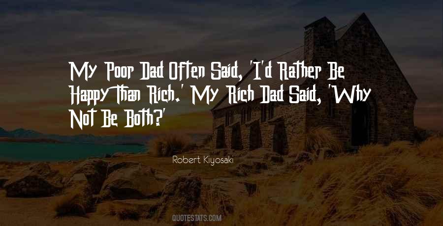 Poor Dad Quotes #1110102