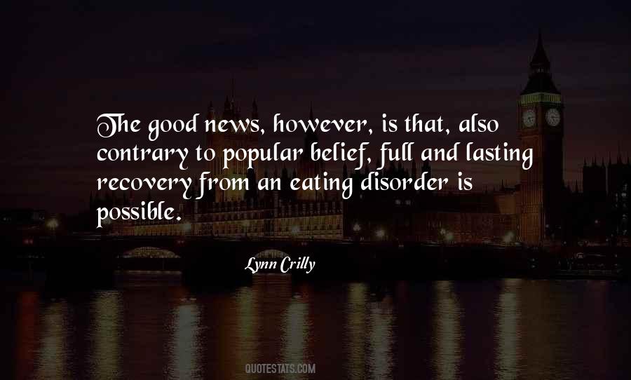 Quotes About An Eating Disorder #1531972