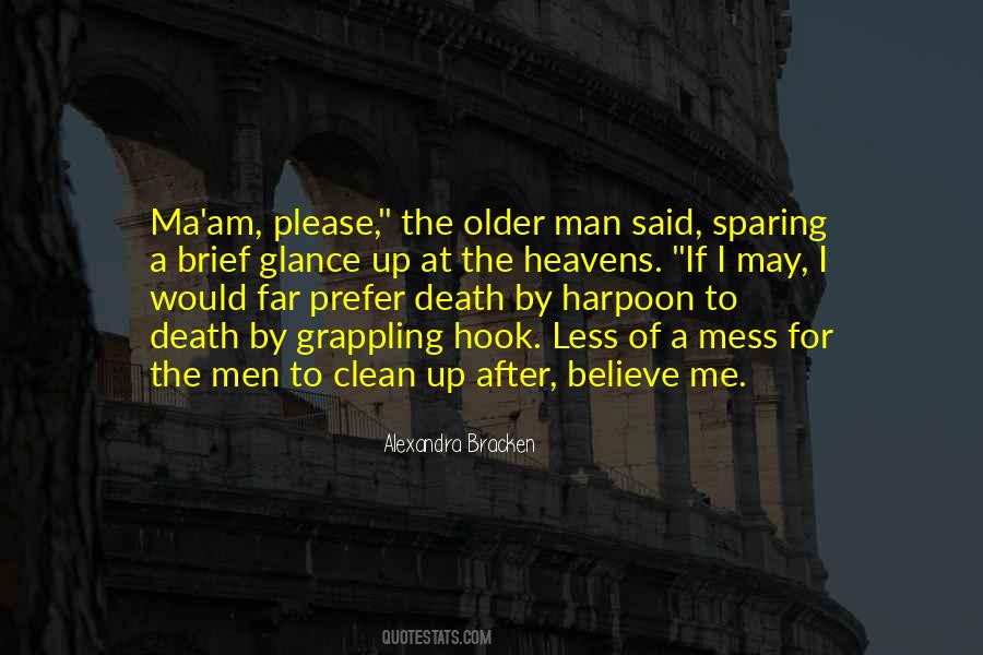 Quotes About Older Man #1664353