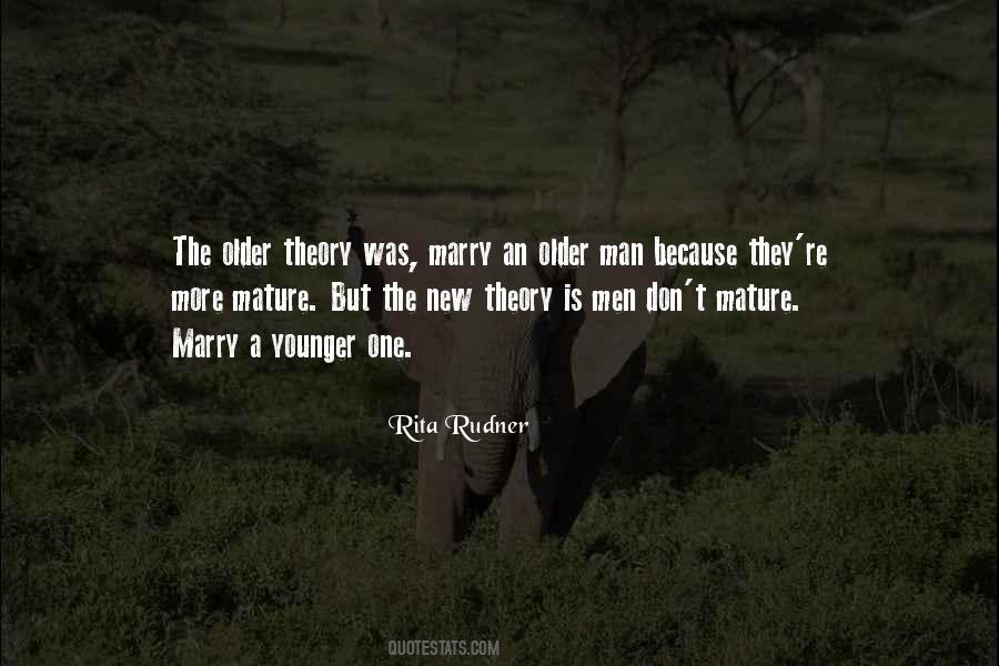 Quotes About Older Man #1834162