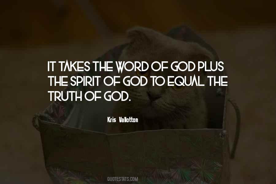 Quotes About The Truth Of God #1525294