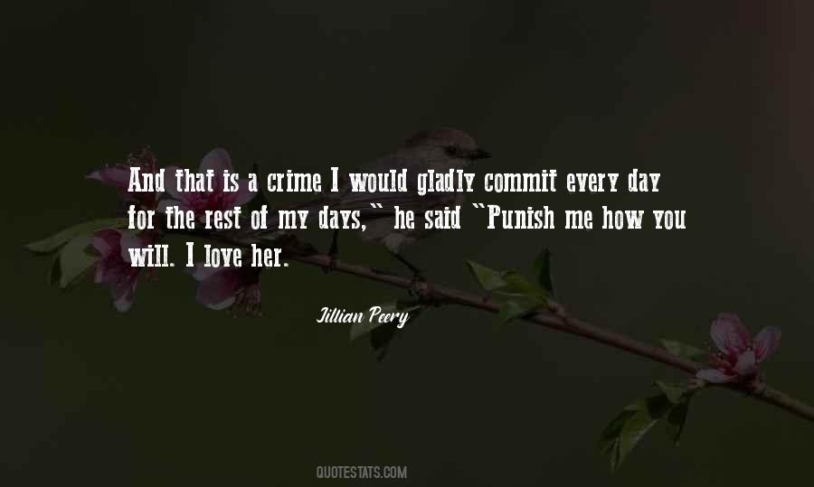 Quotes About A Crime #1259083