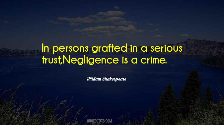 Quotes About A Crime #1284006