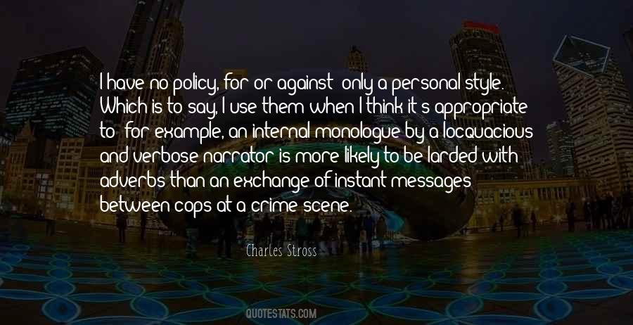 Quotes About A Crime #1315817