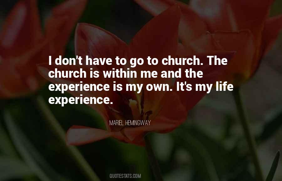 Church The Quotes #1361756