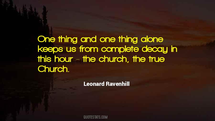 Church The Quotes #1573847