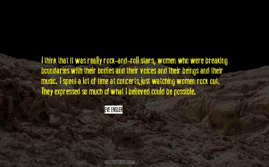 Women Rock N Roll Quotes #888811