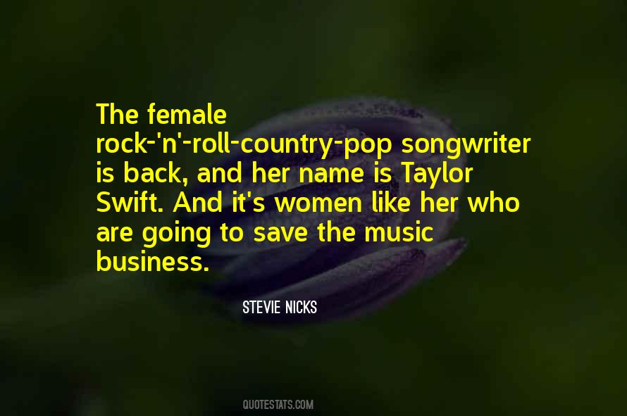 Women Rock N Roll Quotes #933431