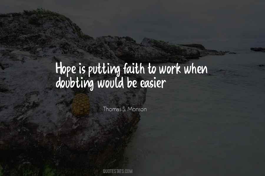 Quotes About Doubting Me #111402