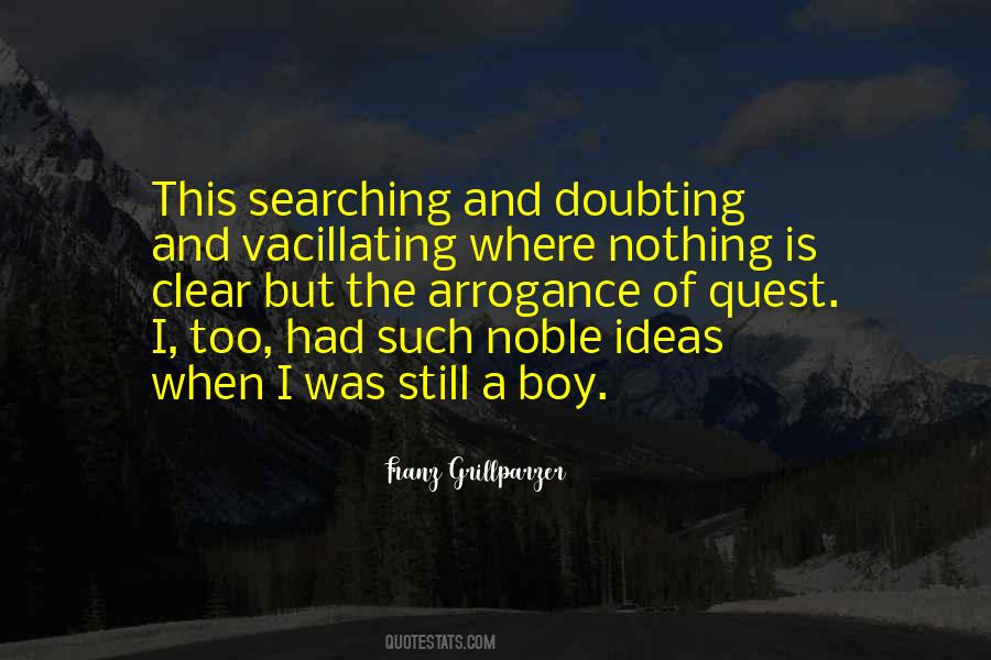 Quotes About Doubting Me #360133