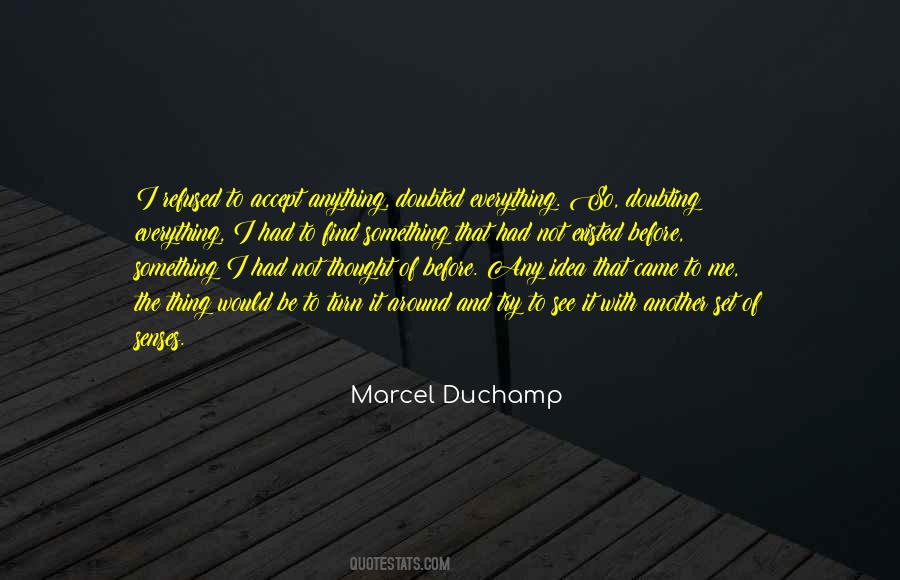 Quotes About Doubting Me #920333