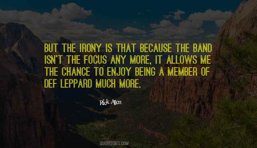 Quotes About Irony #73340