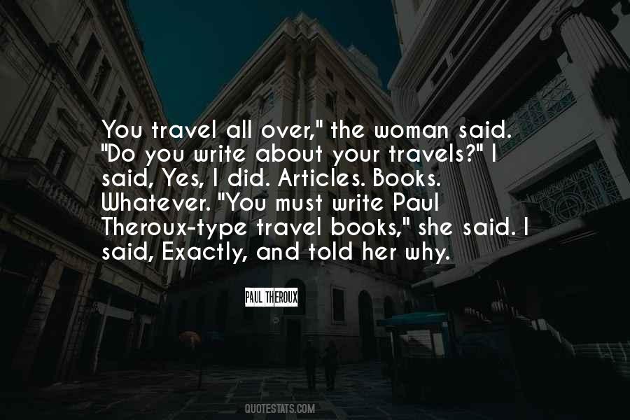 Quotes About Books And Travel #1678276