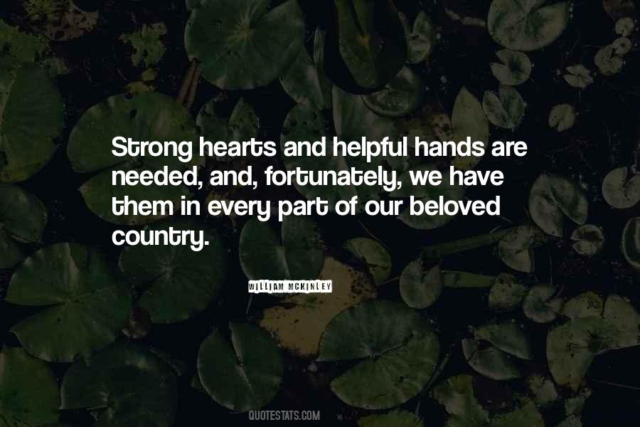 Quotes About Hands And Hearts #457727