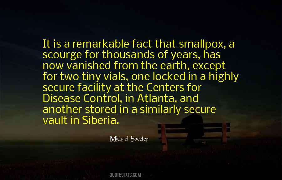 Quotes About Smallpox #147052