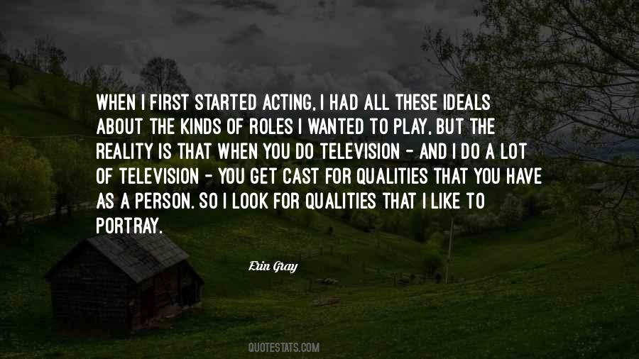 Quotes About Acting #1853543