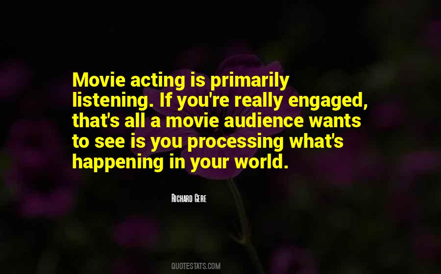 Quotes About Acting #1854578