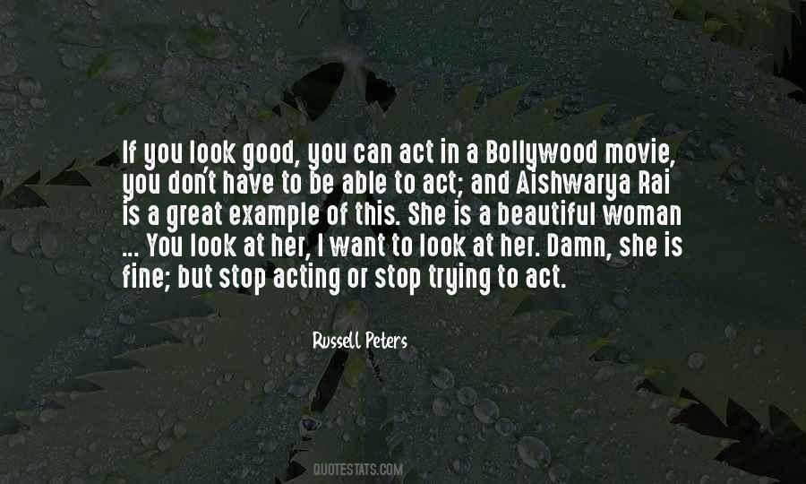 Quotes About Acting #1871553