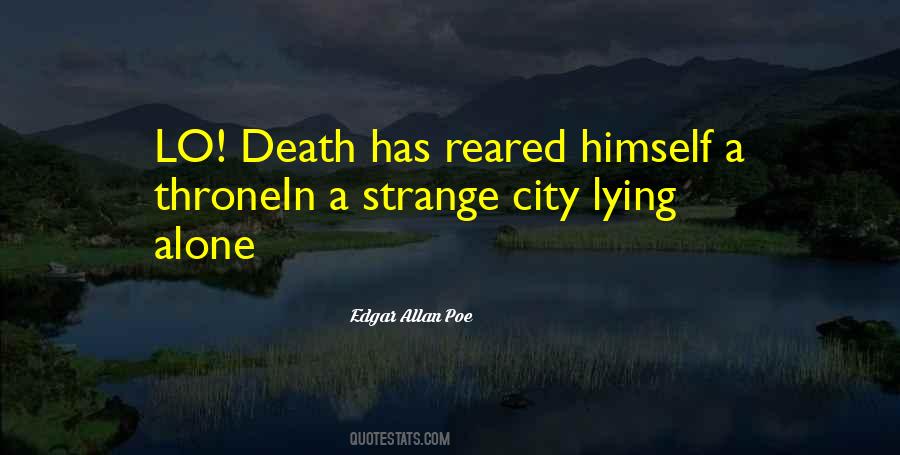 Quotes About Death By Edgar Allan Poe #1872481