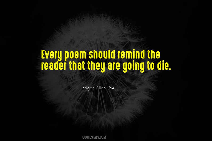 Quotes About Death By Edgar Allan Poe #665991