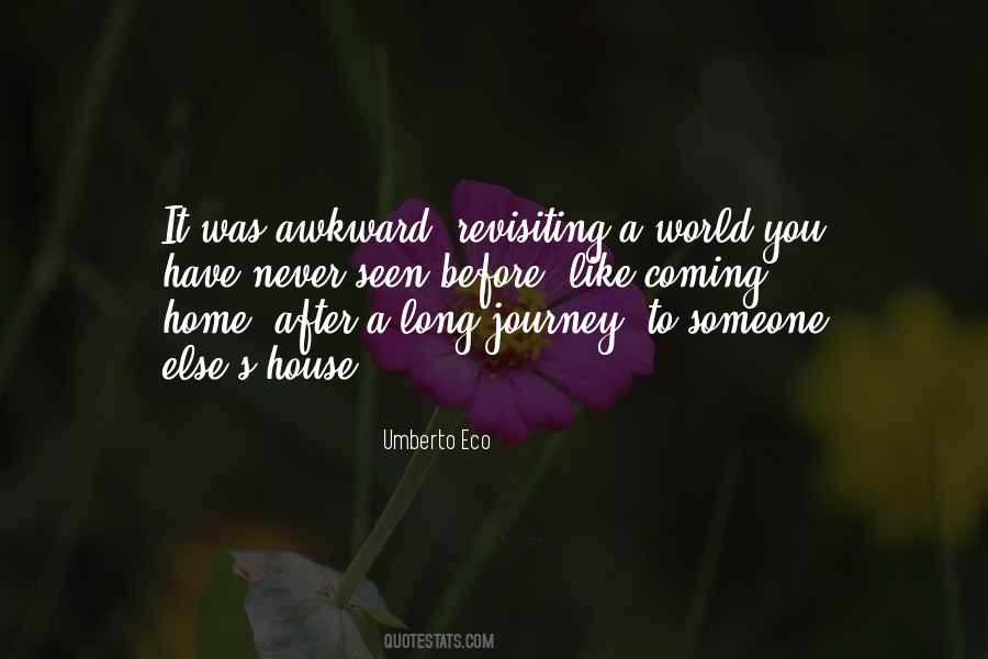 Quotes About A Long Journey #1446466