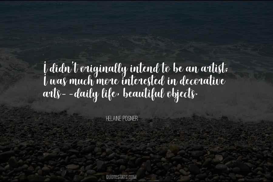 Quotes About Beautiful Objects #249973