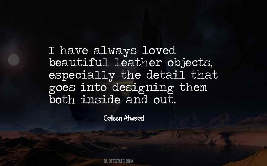 Quotes About Beautiful Objects #547087