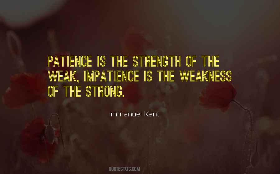 Impatience Patience Quotes #1545351