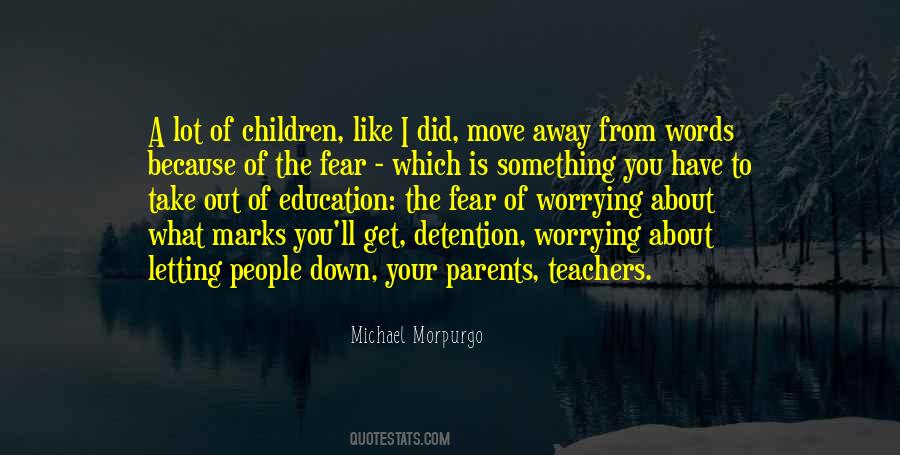 Quotes About Parents Who Let You Down #128279