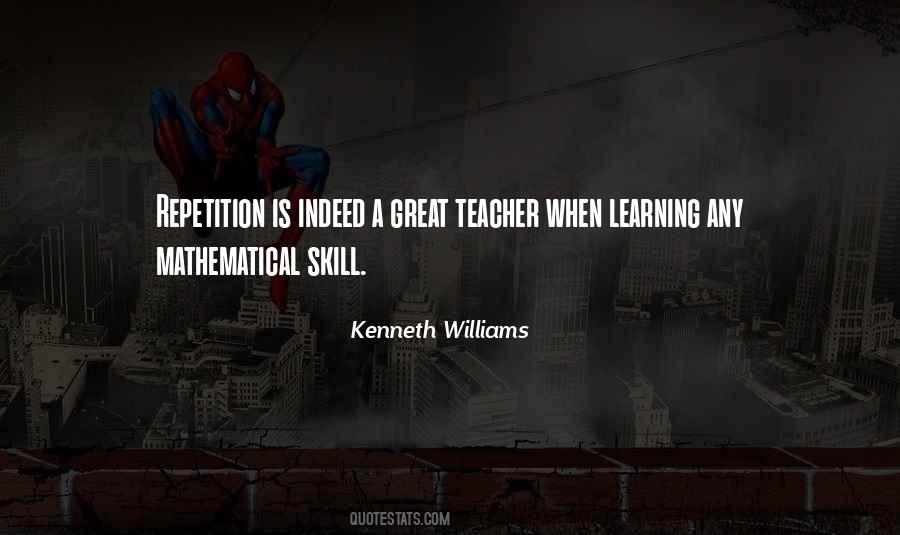 Quotes About Repetition And Learning #917003