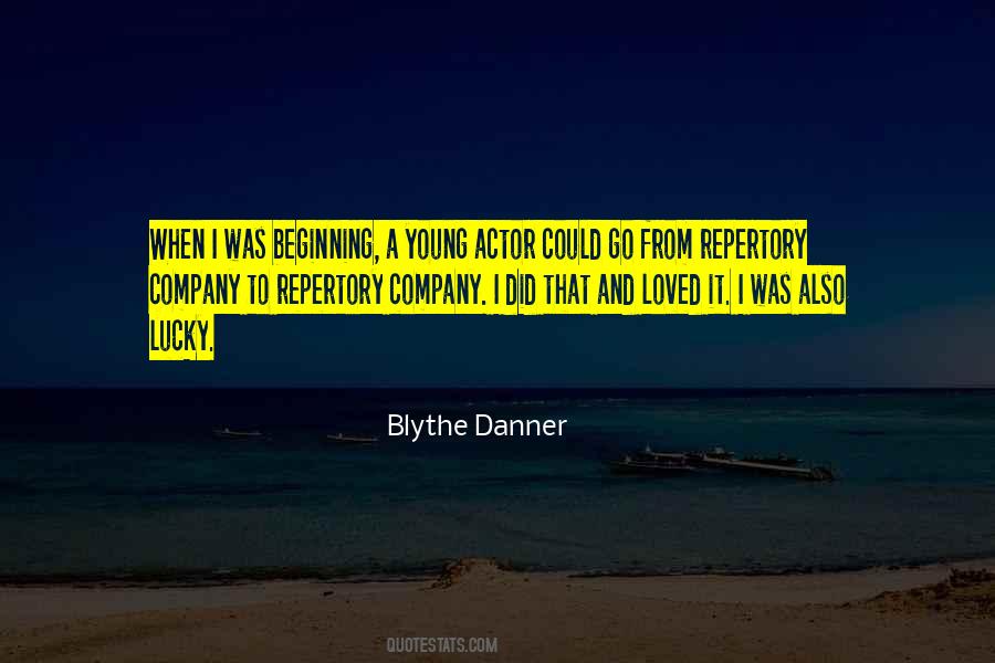 Quotes About Repertory #1020078